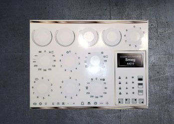 (image for) Smeg A42-5 compatible panel fascia sticker set.