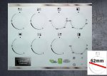 Leisure CK90F530X Compatible fascia sticker set. (image for) Leisure CK90F530X Compatible fascia sticker set.