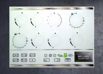 (image for) Belling DB490DFTSST Compatible fascia sticker sets.