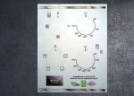 (image for) Indesit DII 10D IX Compatible fascia sticker set.