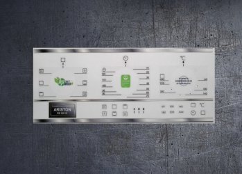 ARISTON FB 52 IX compatible front panel fascia stickers. (image for) ARISTON FB 52 IX compatible front panel fascia stickers.