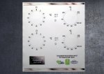 (image for) Hotpoint GA2 124 IX Compatible fascia sticker set x2.