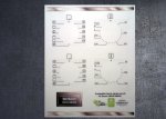 (image for) Bosch HBA574BSOA Compatible fascia oven stickers x2.
