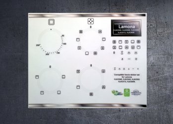 Lamona HJA3240, HJA3242, HJA3300 + Compatible fascia sticker set. (image for) Lamona HJA3240, HJA3242, HJA3300 + Compatible fascia sticker set.
