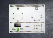 (image for) Lamona LAM3300 fan oven compatible panel fascia sticker set.