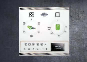 (image for) Lamona 3404 compatible front panel fascia sticker set.