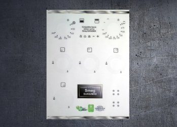Smeg SUK62MX8 compatible panel fascia sticker set. (image for) Smeg SUK62MX8 compatible panel fascia sticker set.