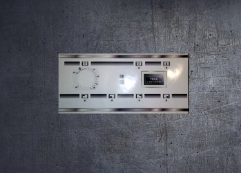 Teka HI-535/HI-535 ME Compatible fascia sticker set. (image for) Teka HI-535/HI-535 ME Compatible fascia sticker set.