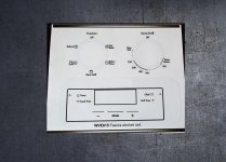 (image for) Westinghouse WVE615 compatible fascia sticker set.