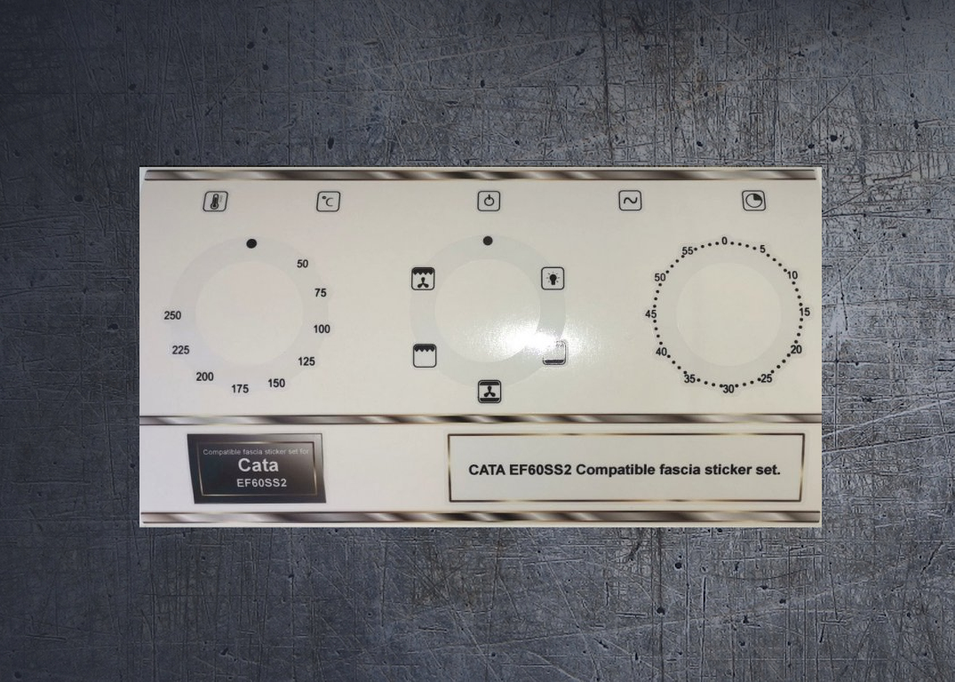 (image for) CATA EF60SS2 compatible fascia sticker set.